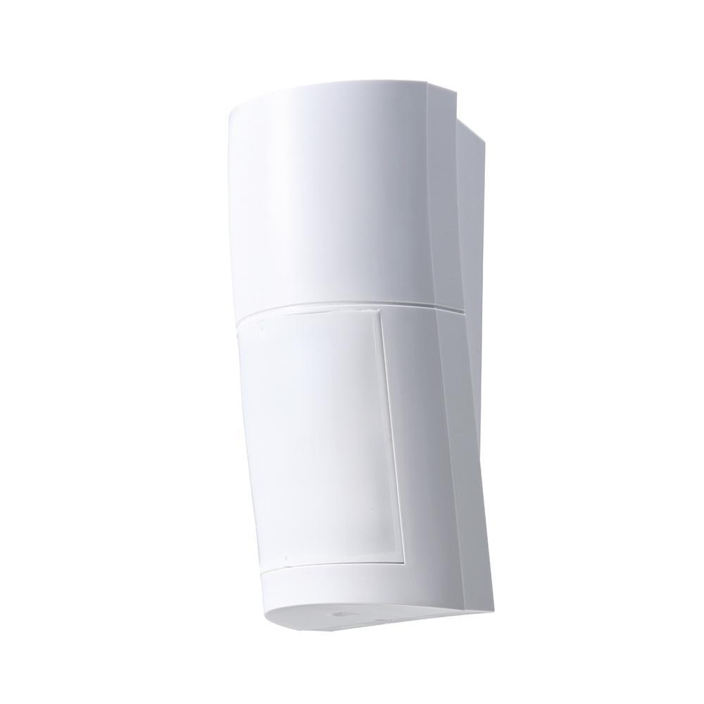 Detector de exterior Optex QXI-DT-X5, dubla tehnologie PIR/Microwave, aria de detectie: 12m x 120°