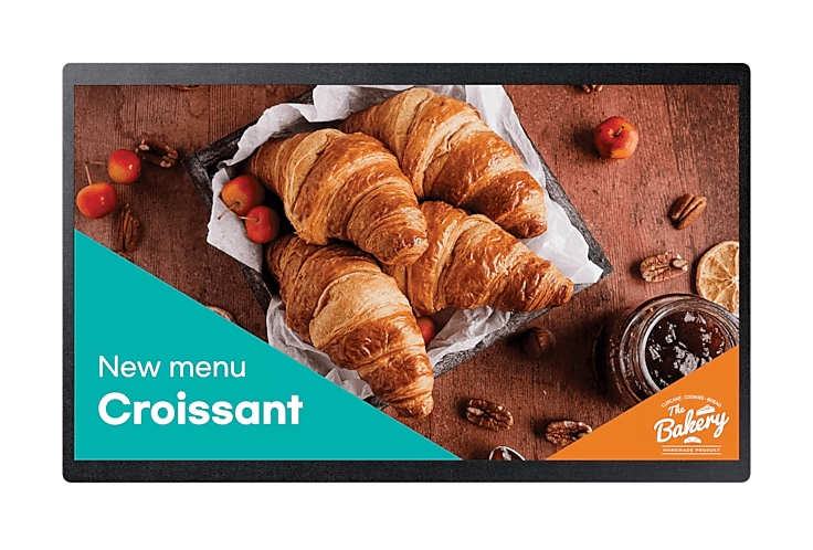 Monitor signage SAMSUNG QB24C, 24", 250nit, 16/7, FHD, 14ms, contrast static 1000:1, mătuire 25%, Tizen 7.0, MagicINFO