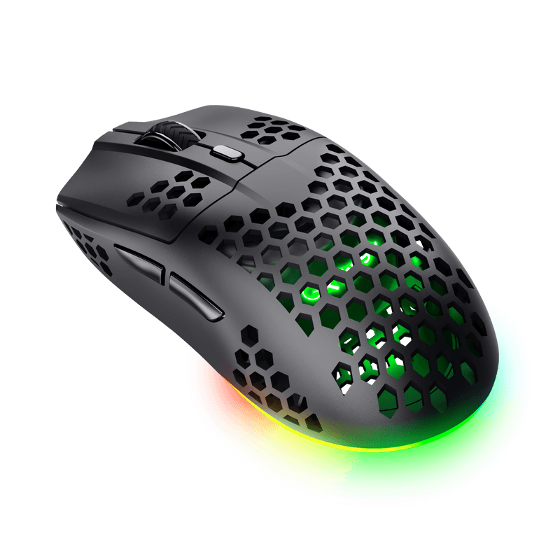 Mouse Gaming Wireless Trust GXT 929 Helox, 4800 dpi, Negru