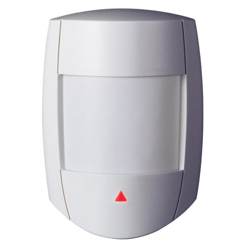 Detector de mişcare Dual, DG55+, Tip senzor: dual PIR; Tip detector: digital; Geometrie senzor: dreptunghiular; Distanta
