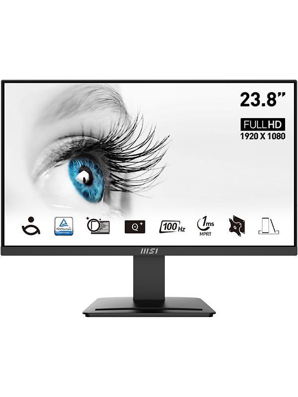 Monitor Consumer MSI PRO MP2412, 23.8", 1920 x 1080 pixeli, Black, 2 ani Garantie