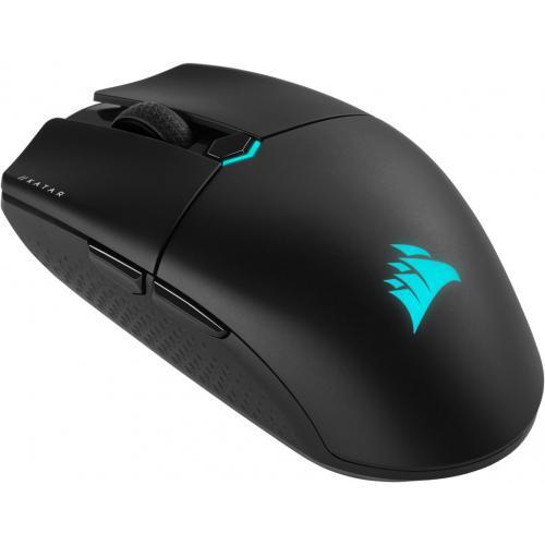 Mouse Gaming Wireless Corsair KATAR ELITE Wireless, 26000 DPI, Negru