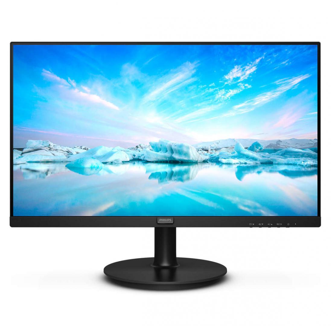 Monitor Consumer Philips 241V8LAB/00, 23.8", 1920 x 1080 pixeli, Black, 3 ani Garantie