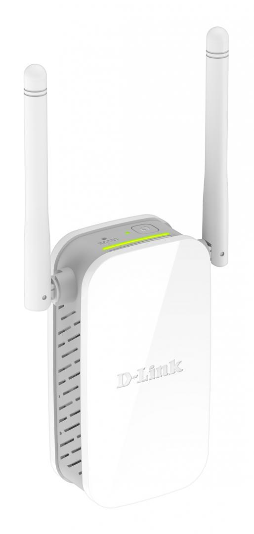 Wireless Range Extender D-Link DAP-1325, N300, 802.11n/g/b Wireless LAN, 10/100 Fast Ethernet port, Reset button
