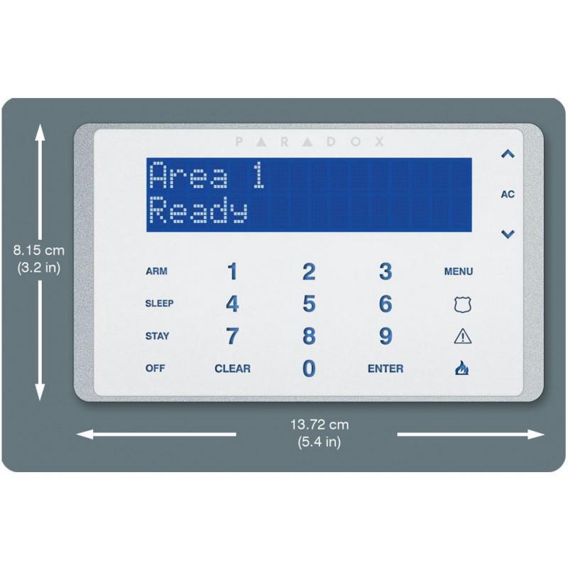 Tastatura LCD monocrom TOUCH SENSE (taste capacitive) si 32 de caractere; compatibilitate: EVO; design compact; afişare