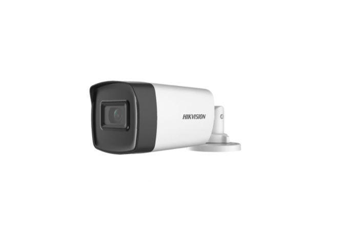 Camera supraveghere Hikvision Turbo HD bullet DS-2CE17H0T-IT3FS(2.8mm), 5MP, microfon audio incorporat