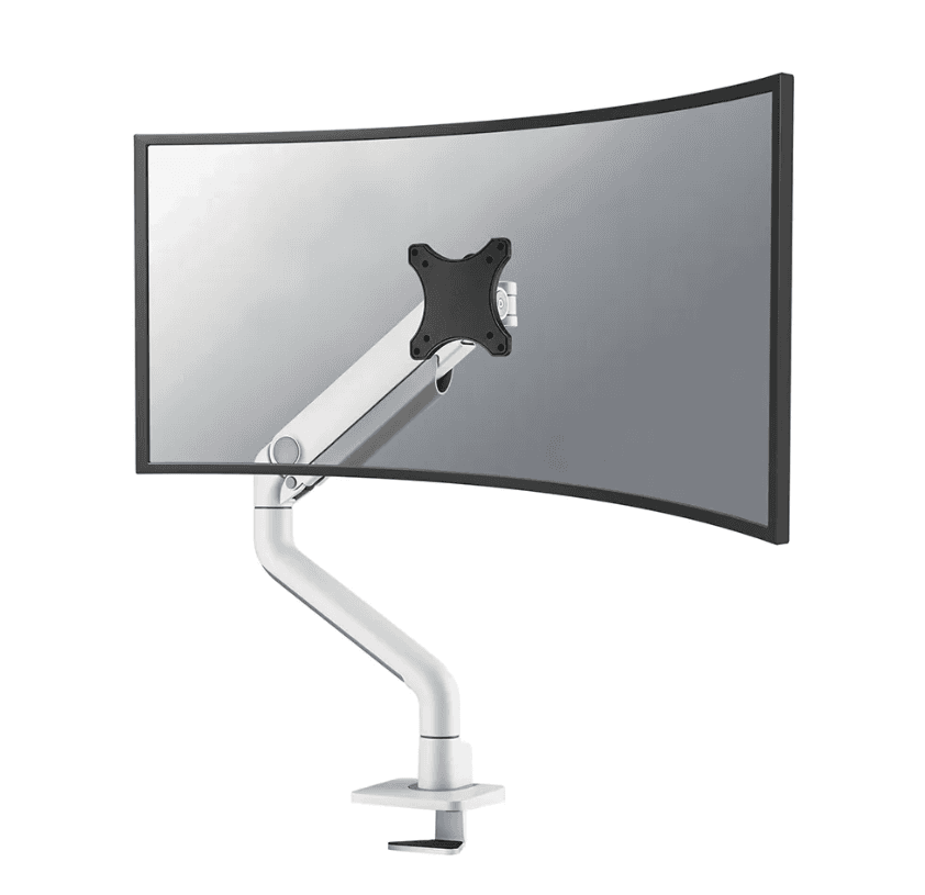 Brat monitor Neomounts DS70S-950WH1; pentru display-uri cu diagonale 17"-49", sistem de prindere VESA 75x75~100x100