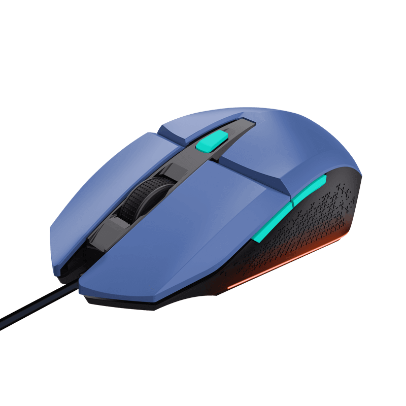 Mouse Gaming Trust GXT109B FELOX, 6400 DPI, Albastru