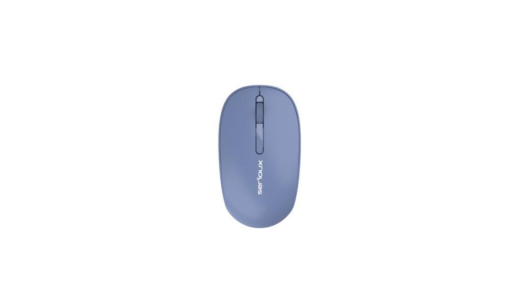 Mouse Serioux Spark 215 Wireless Albastru, Senzor: Optic, DPI: 1000, conexiune: Dongle USB 2,4 GHz