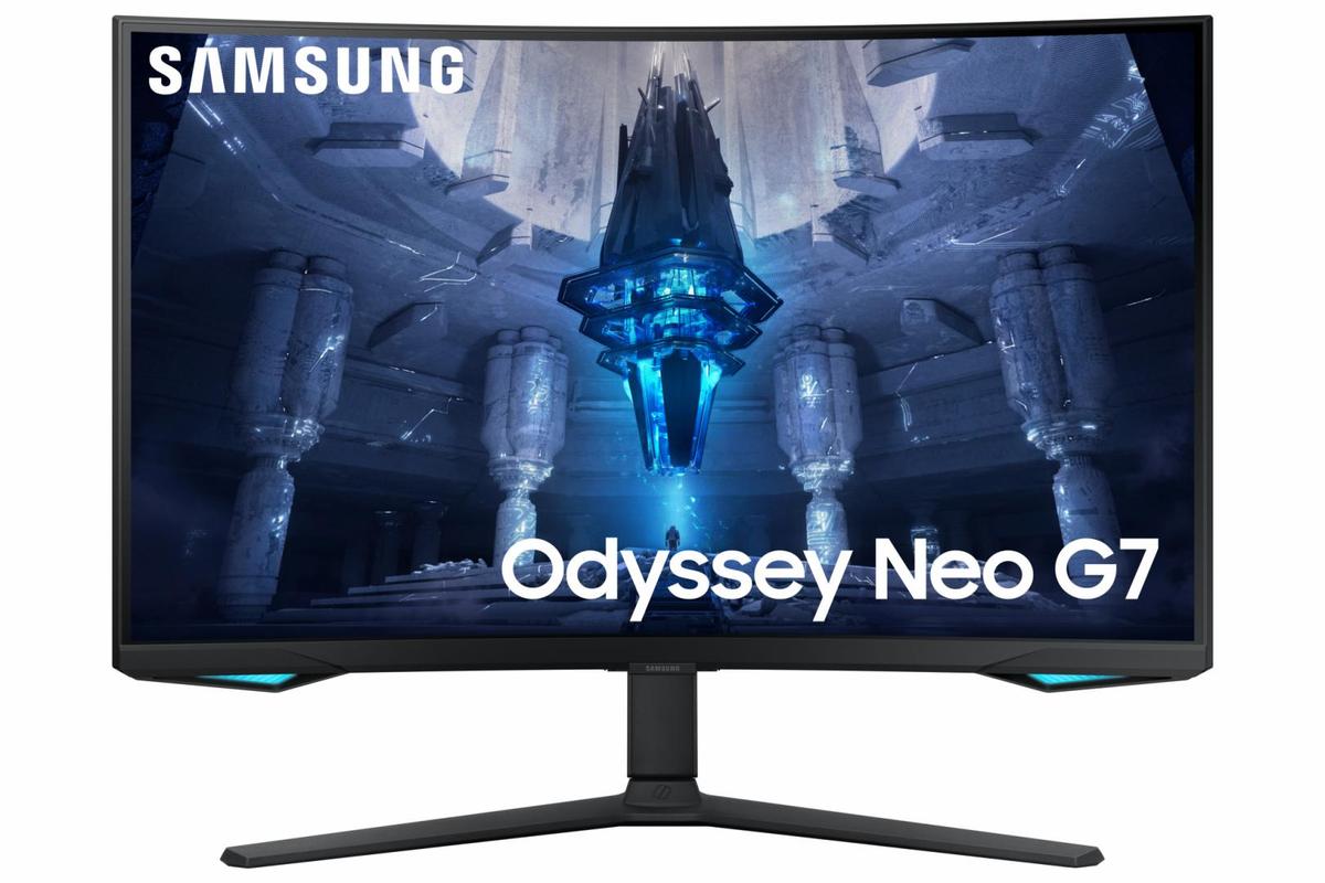 Monitor Samsung 32" LS32BG750NPXEN, Curvature: 1000R, Diagonal (inch): 32, Diagonal (cm): 81, Aspect ratio: 16:9