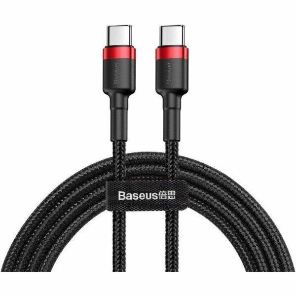 Cablu alimentare si date Baseus Cafule, Fast Charging Data Cable pt. smartphone, USB Type-C la USB Type-C 3A / 60W, 1m
