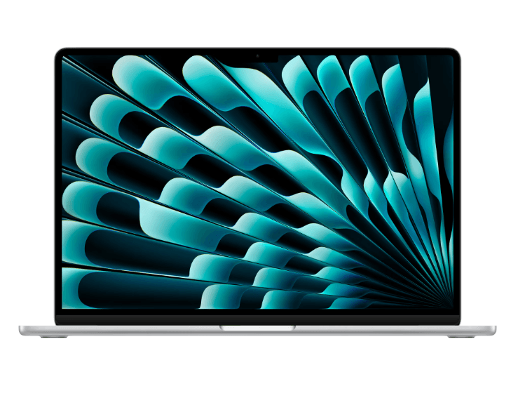 MacBook Air 15.3" Retina/Apple M4 (CPU 10-core, GPU 10-core, Neural Engine16-core)/24GB/512GB - Silver - INT KB (2025)