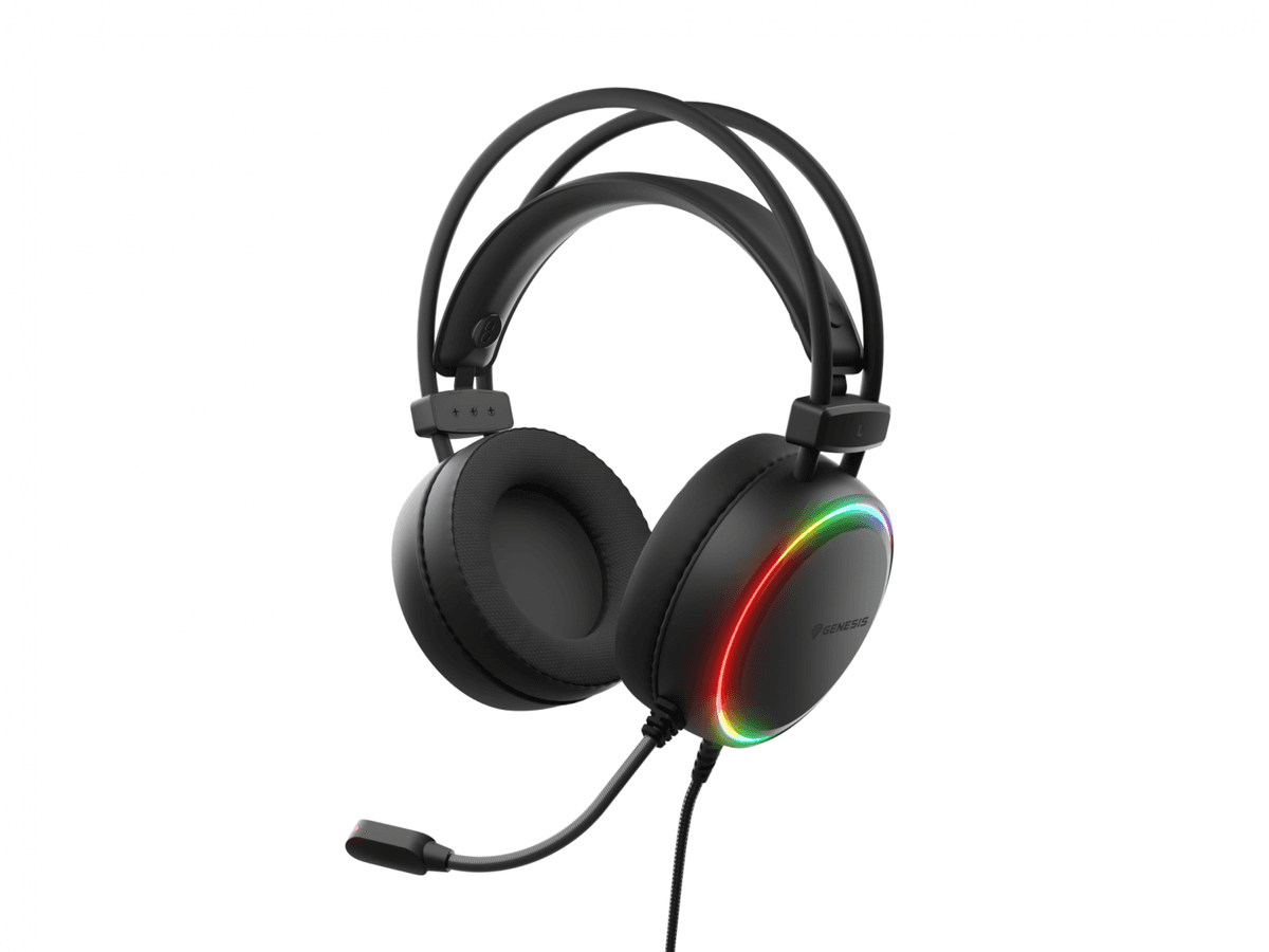Casti Gaming Head-band Genesis Neon 613 G2, Wired, negru