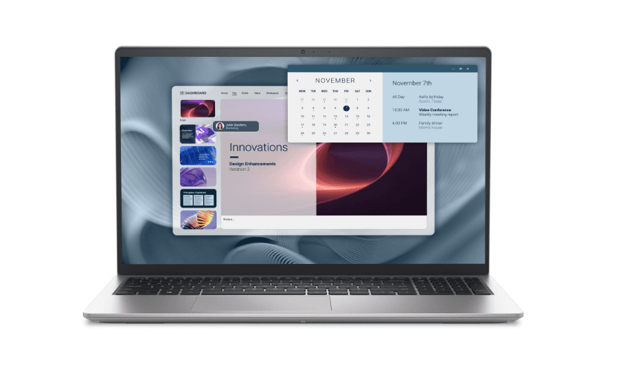 Laptop SMB Dell Pro 15 Essential PV15250, cu procesor Intel Core i5 1334U, 15.6'' IPS, 16 GB DDR5, 1 TB