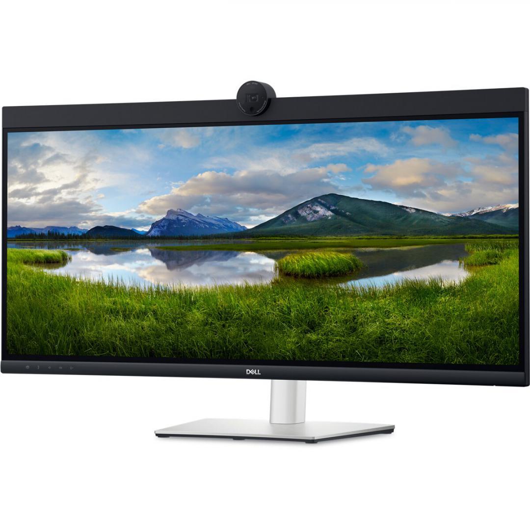 Monitor Commercial Dell P3424WEB, 34", 3440 x 1440 pixeli, Black-Silver, 3 ani Garantie