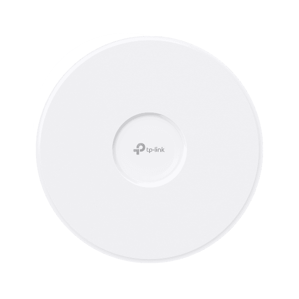"Omada  BE9300 Ceiling Mount Tri-Band Wi-Fi 7 Access Point PORT: 1×10G RJ45 Port SPEED:574Mbps at  2.4 GHz + 2880 Mbps