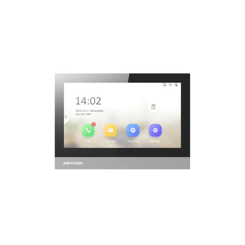 Monitor videointerfon WIFI 7" Hikvision DS-KH8350-WTE1/EU; ecran colorful TFT 7"