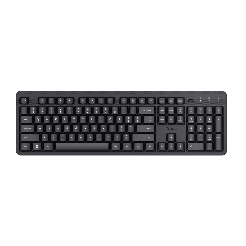 Tastatura Trust Ody II, Wireless, Negru