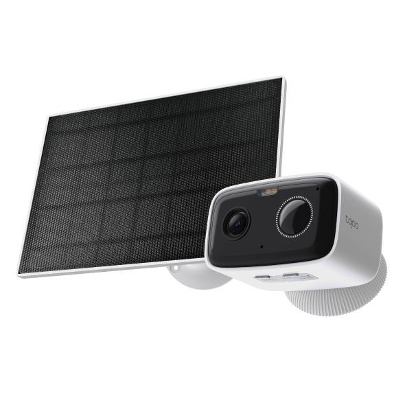 Solar-Powered Security Camera Kit 1 × Tapo C400, 1 × Tapo A201C SPEC:1080p (1920*1080), 2.4 GHz, Solar panel (5.2V