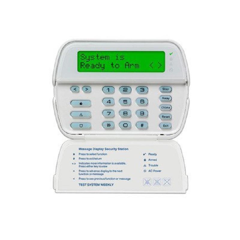 Tastatura LCD cu caractere alfanumerice, DSC RFK 5500 modul receptor radio inclus, 5 taste programabile