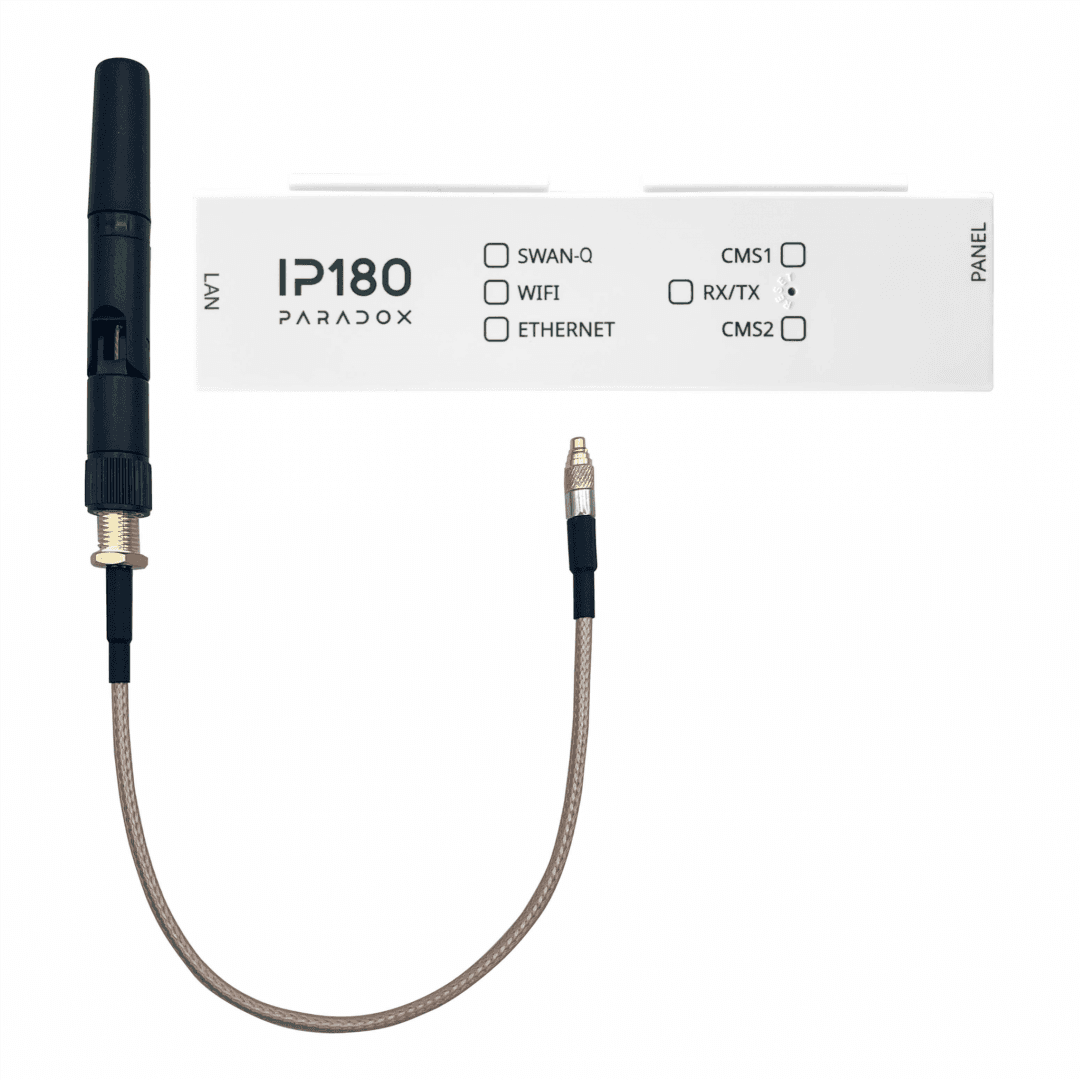 IP180-W modul de comunicare internet pentru centralele de alarma de la Paradox; Ethernet:100 Mbps/10 Mbps
