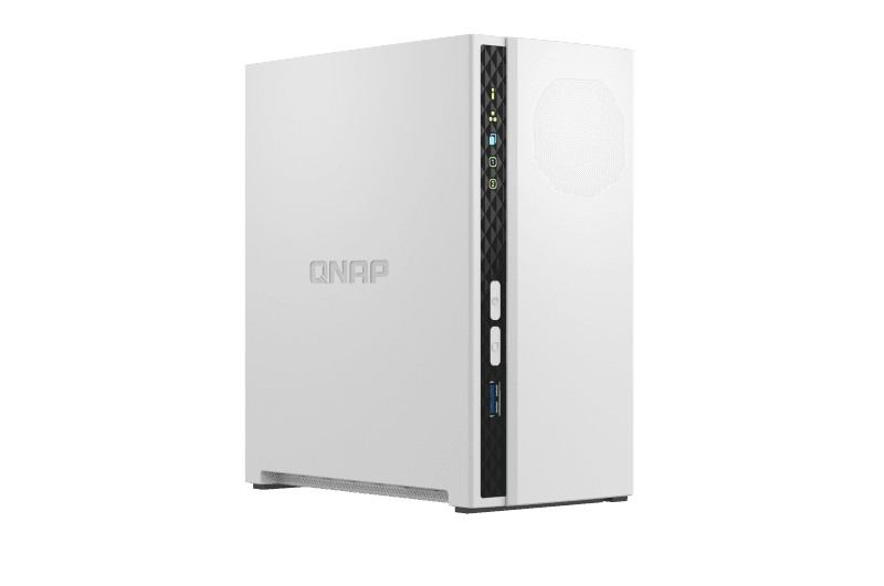 NAS QNAP 233 2-Bay, CPU ARM 2.0GHz Quad core, RAM 2GB, HDD 2.5"/3.5" SATA 6Gbps (neincluse), LAN: 1 GigaLan