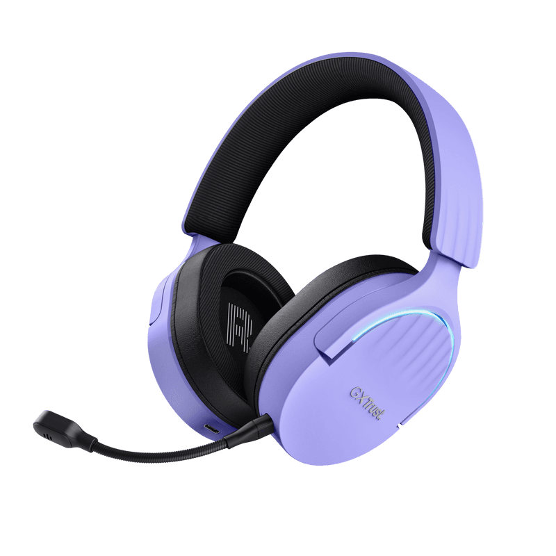 Casti Gaming Head-band Trust GXT 491P FAYZO, Wireless/Wired, mov