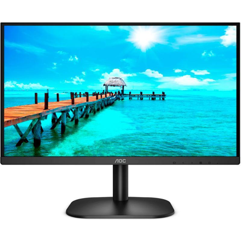 Monitor Consumer AOC 24B2XDA, 23.8", 1920 x 1080 pixeli, Black, 3 ani Garantie