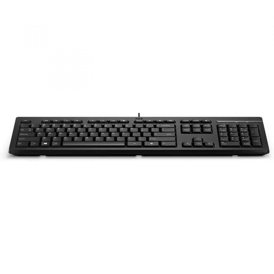 Tastatura HP 125, USB, Negru