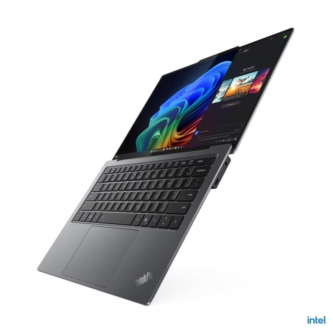 Laptop Business Lenovo ThinkPad X9-14 Gen 1, cu procesor Intel Core Ultra 7 258V, 14'' OLED, 32 GB LPDDR5x, 512 GB