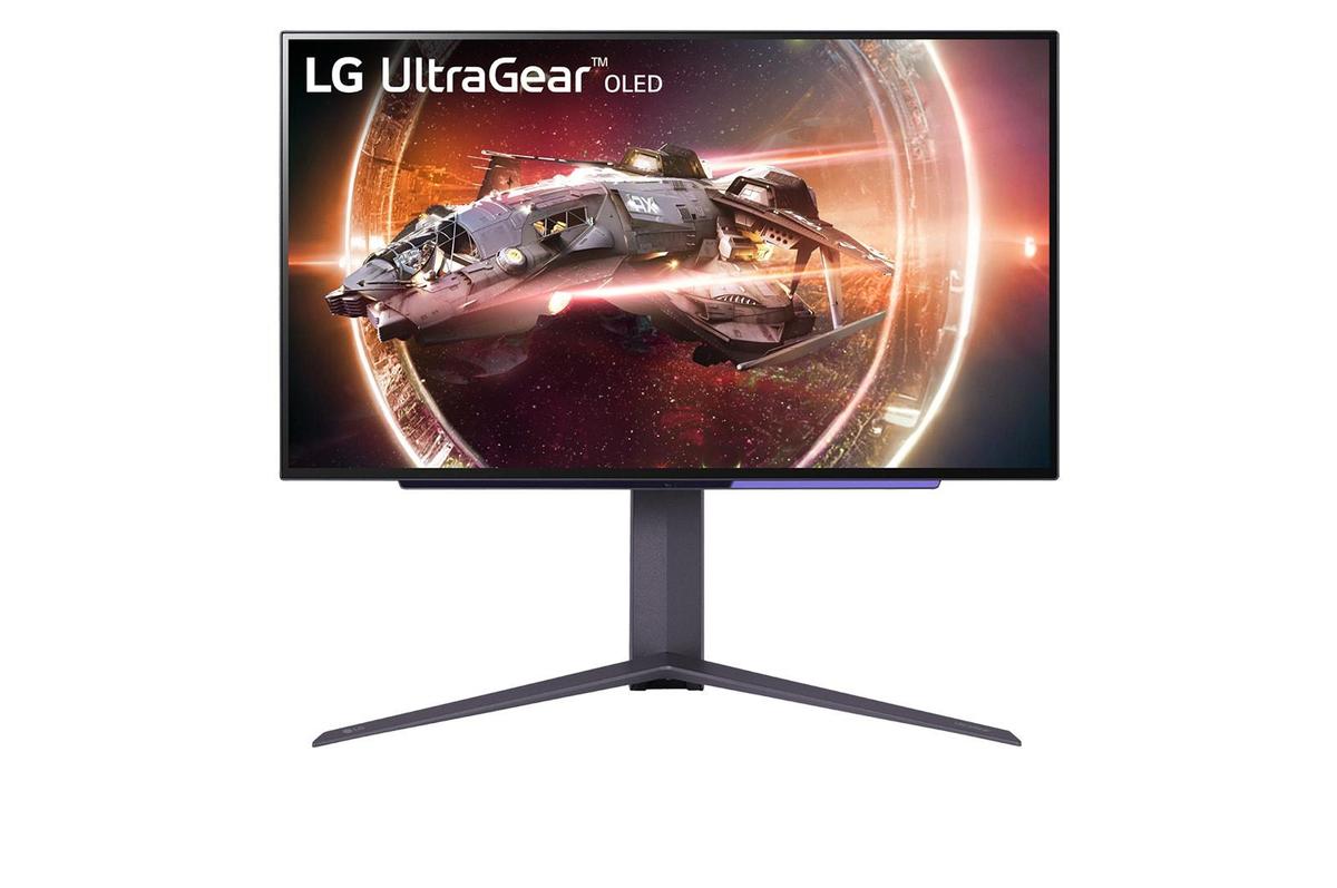 Monitor Consumer LG 27GS95QE-B, 26.5", 2560 x 1440 pixeli, Black, 3 ani Garantie
