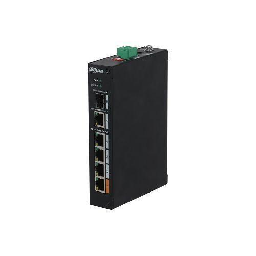 DAHUA SWITCH 4 PORT POE UNMANAGED PFS3106-4ET-60-V2 Switch unmanaged PoE cu 4 porturi > Sursă de alimentare PoE cu opt