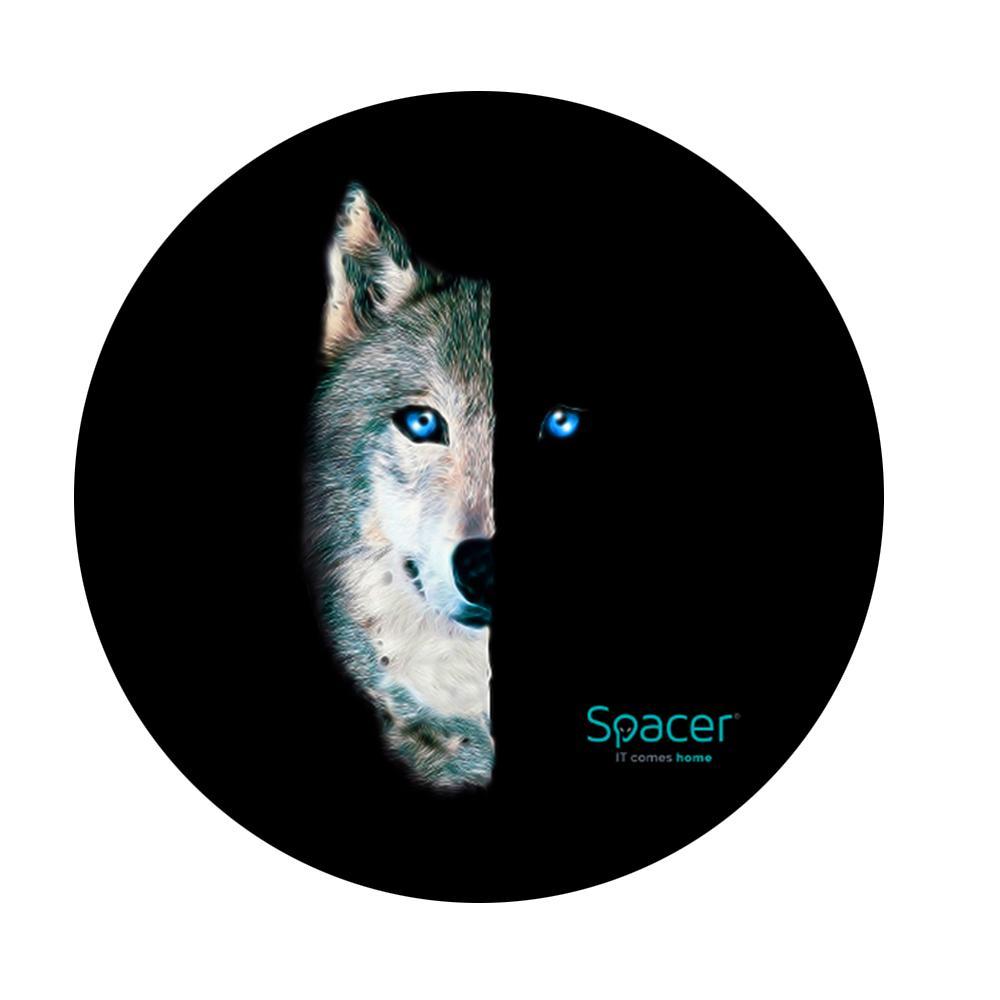 Covor Spacer pentru scaun, model wolf lungime 1200mm, grosime 3mm, rotund, spuma cauciuc natural