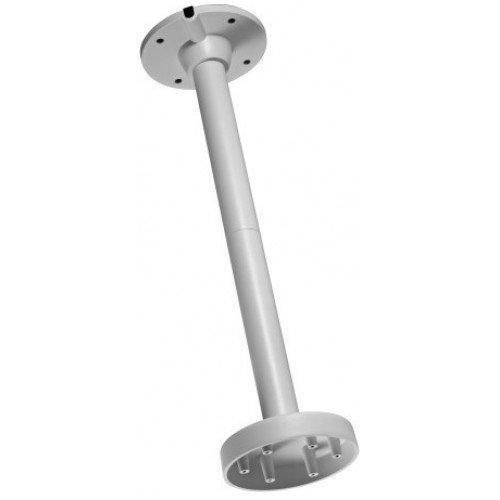 Suport de tavan  pentru camere dome Hikvision DS-1471ZJ-155, culoare alba, dimensiuni: Ø 155 mm × 565 mm
