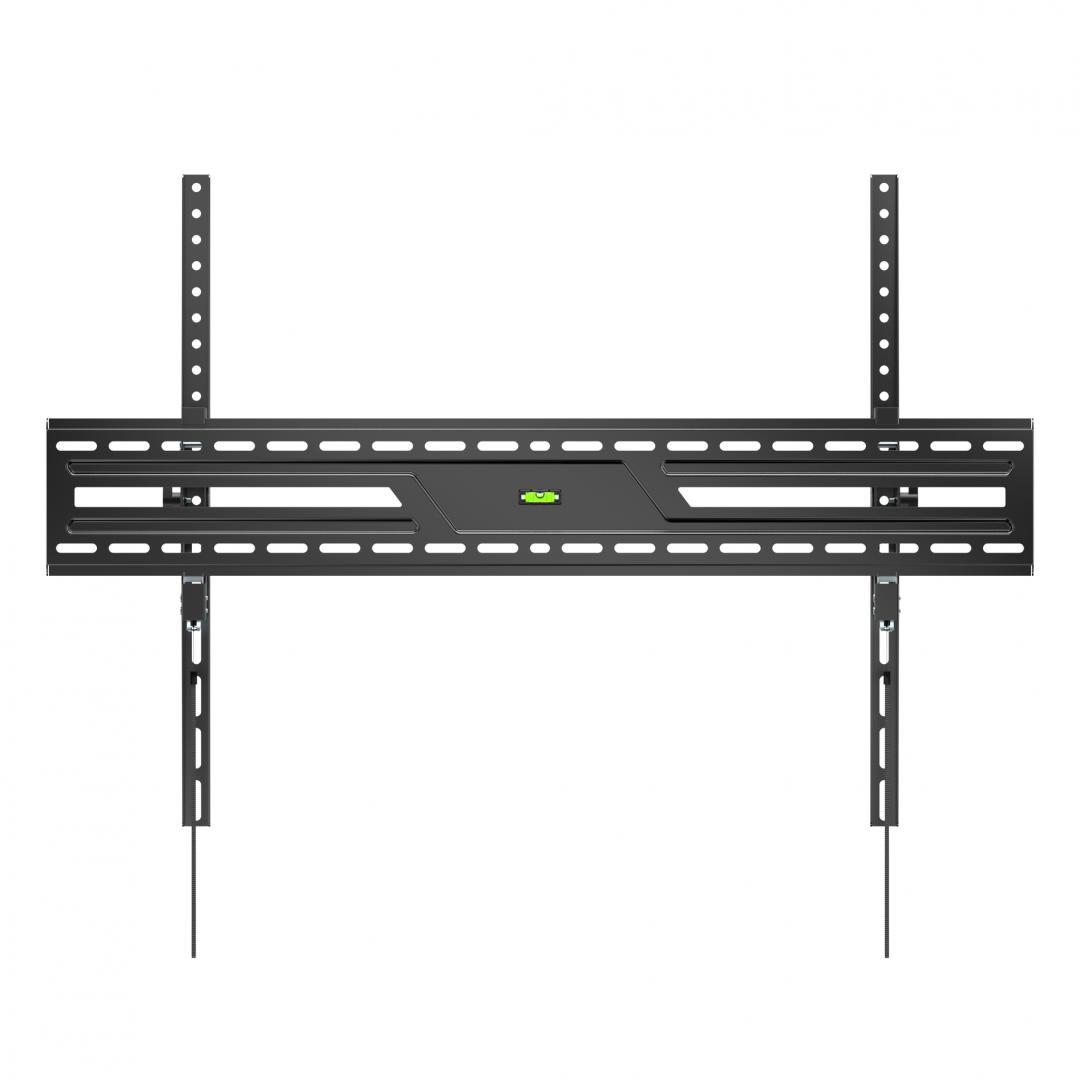 Suport perete TV Serioux 43-100" Tilt 75kg Profil 85mm Material: Otel Finisarea suprafeței: vopsea electrostatica