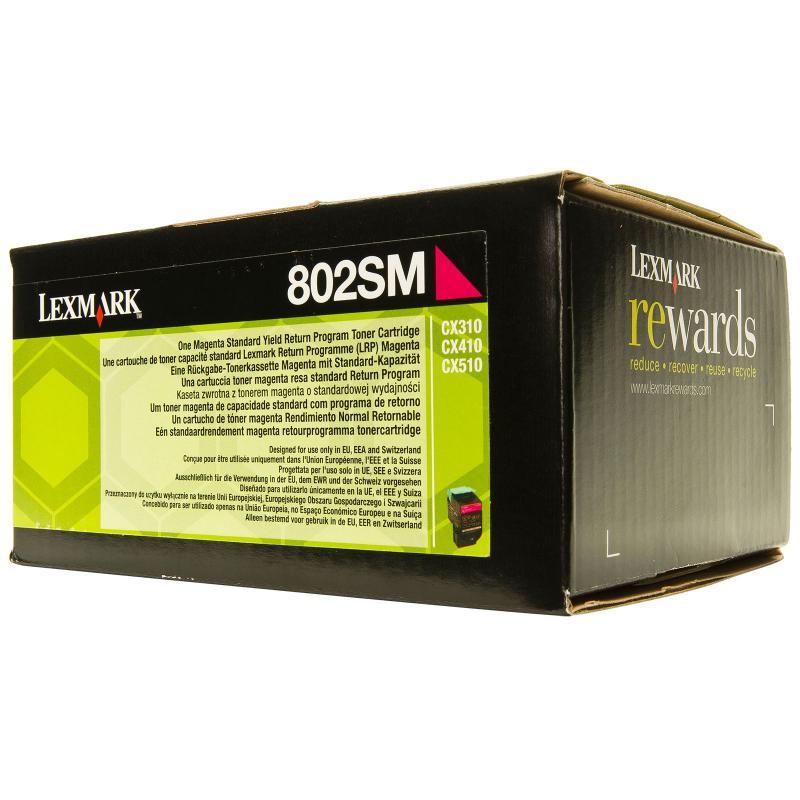 Toner Lexmark 80C2SM0, Magenta