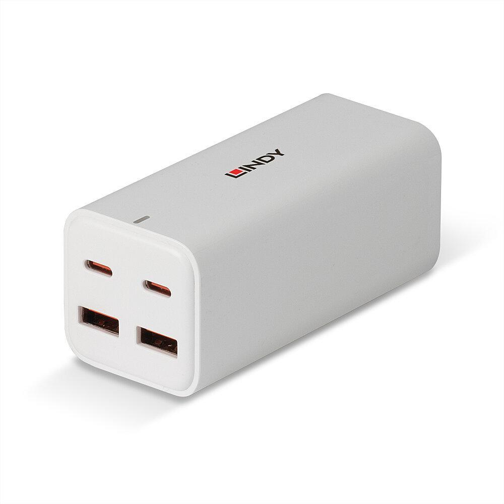 Incarcator Lindy USB Type-A & C, intrare EC-C7 Female , iesire 2 x USB Type C (Female)