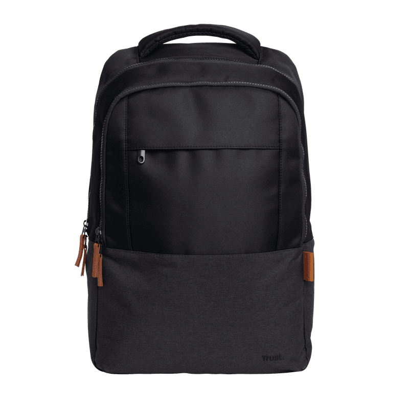 Rucsac laptop Trust Lisboa, Negru, 2 ani Garantie