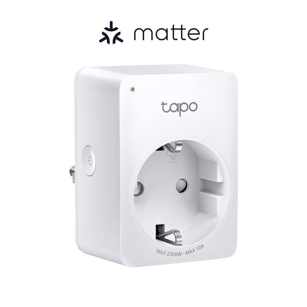 TP-LINK TAPO P100M Mini priză Wi-Fi smart, compatibilă cu Matter, WIFI Protocol: IEEE 802.11b/g/n, Bluetooth, 2.4Ghz