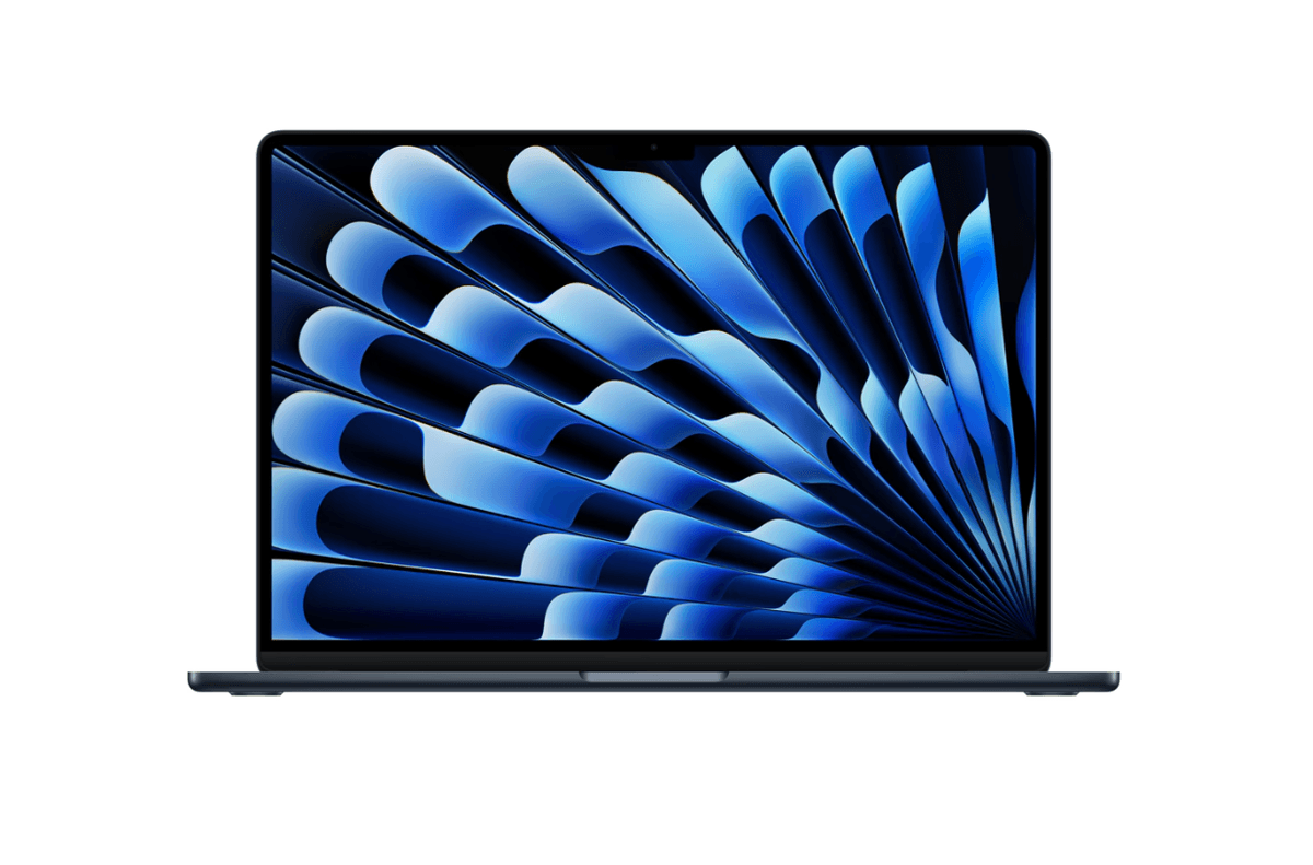 MacBook Air 15.3" Retina/Apple M4 (CPU 10-core, GPU 10-core, Neural Engine16-core)/16GB/512GB - Midnight - INT KB (2025)