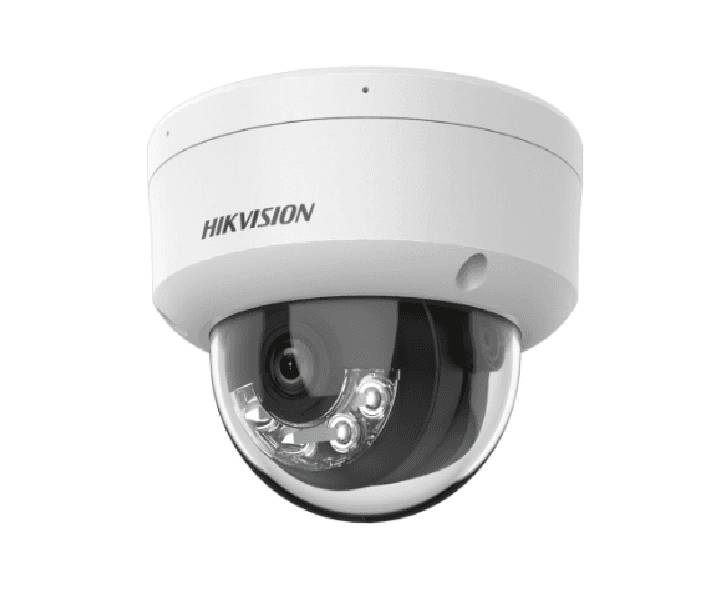 Camera de supraveghere IP Dome 4MP Smart Hybrid Light Hikvision DS-2CD1143G2-LIU(2.8MM), lentila fixa 2.8mm
