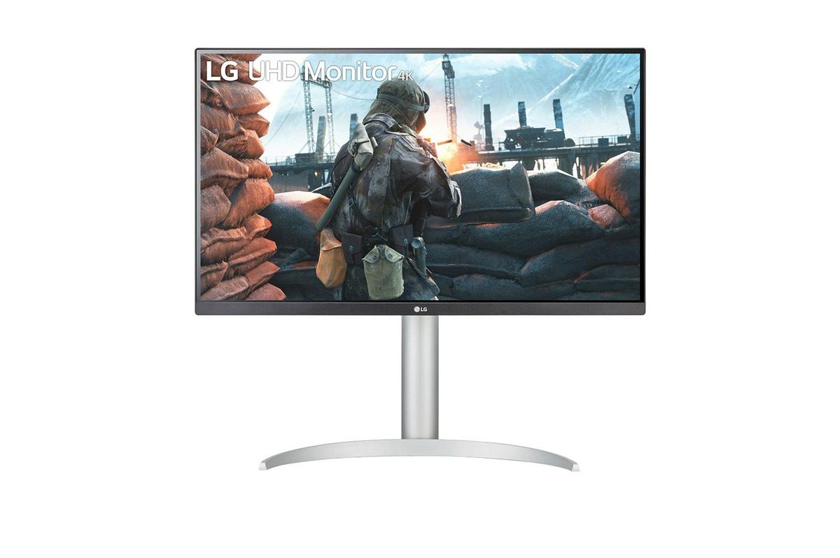 Monitor Consumer LG 27UP650P-W, 27", 3840 x 2160 pixeli, White, 3 ani Garantie