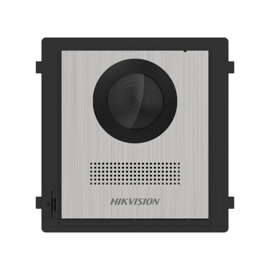Post videointerfon de exterior pentru blocuri Hikvision DS-KD8003-IME1 (B)NS  2MP HD Camera, Fish eye, IR Supplement