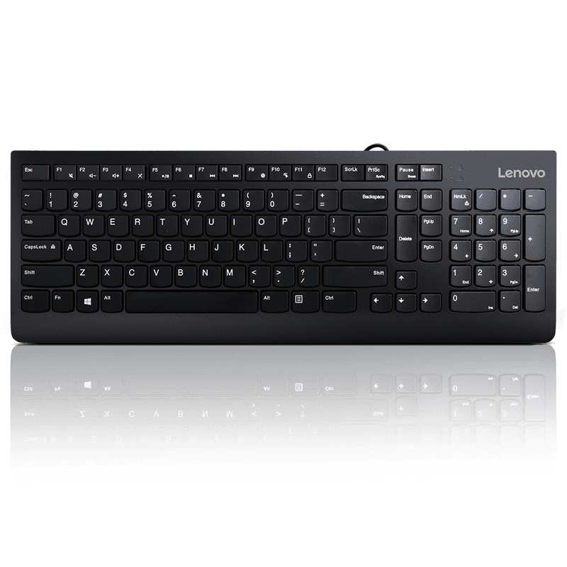 Tastatura LENOVO 300, USB, Negru