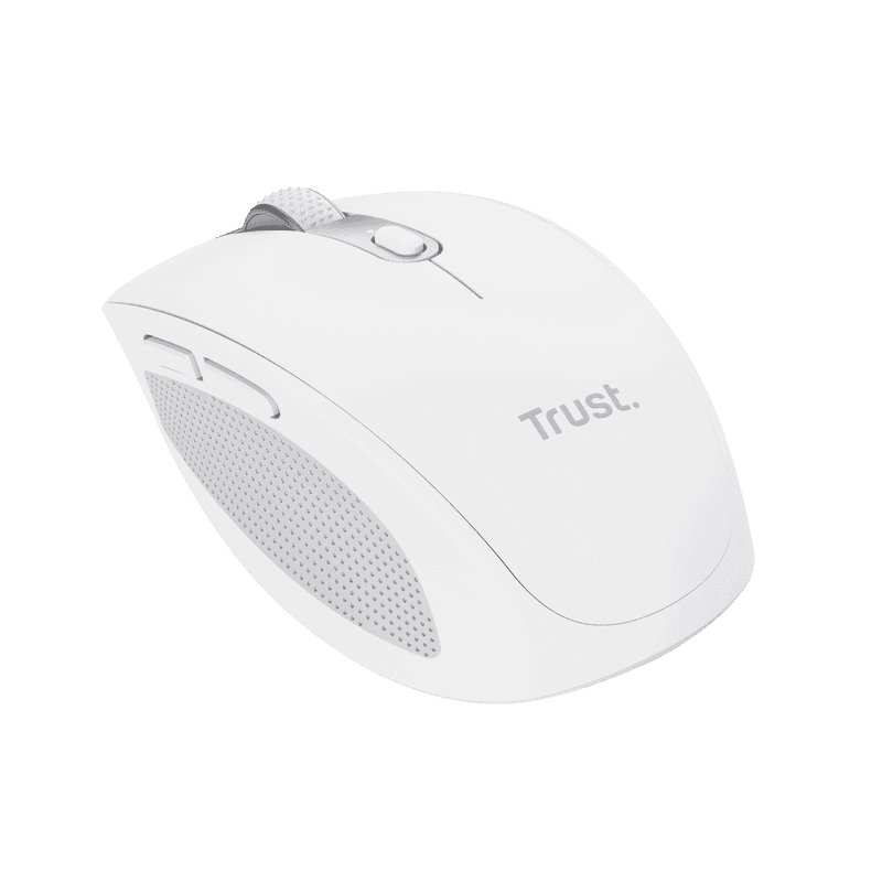 Mouse Wireless Trust Ozaa, 3200 dpi, Alb
