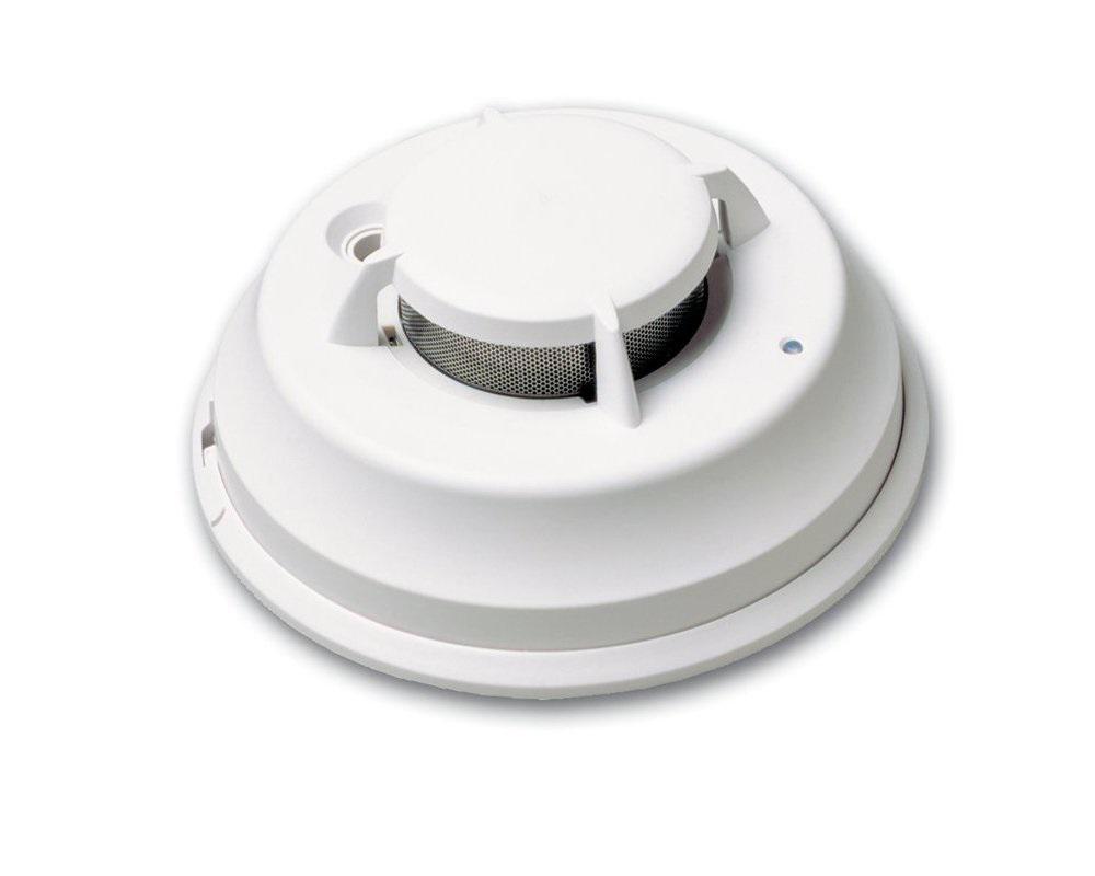 Detector de fum optic + temperatura, 4 fire, soclu, 12 VDC