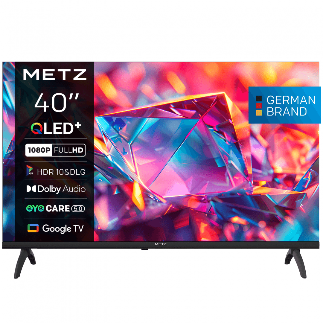 Televizor METZ QLED 40MQH7030Z, 100 cm, Smart Google TV, FHD