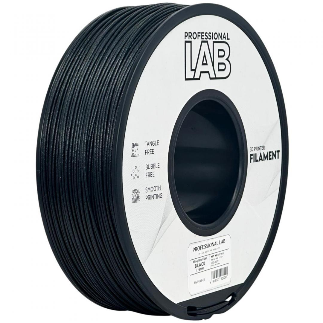 PROF. LAB FILLAMENT ASA GLASS FIBER BK, Material: ASA, Rezistenta UV