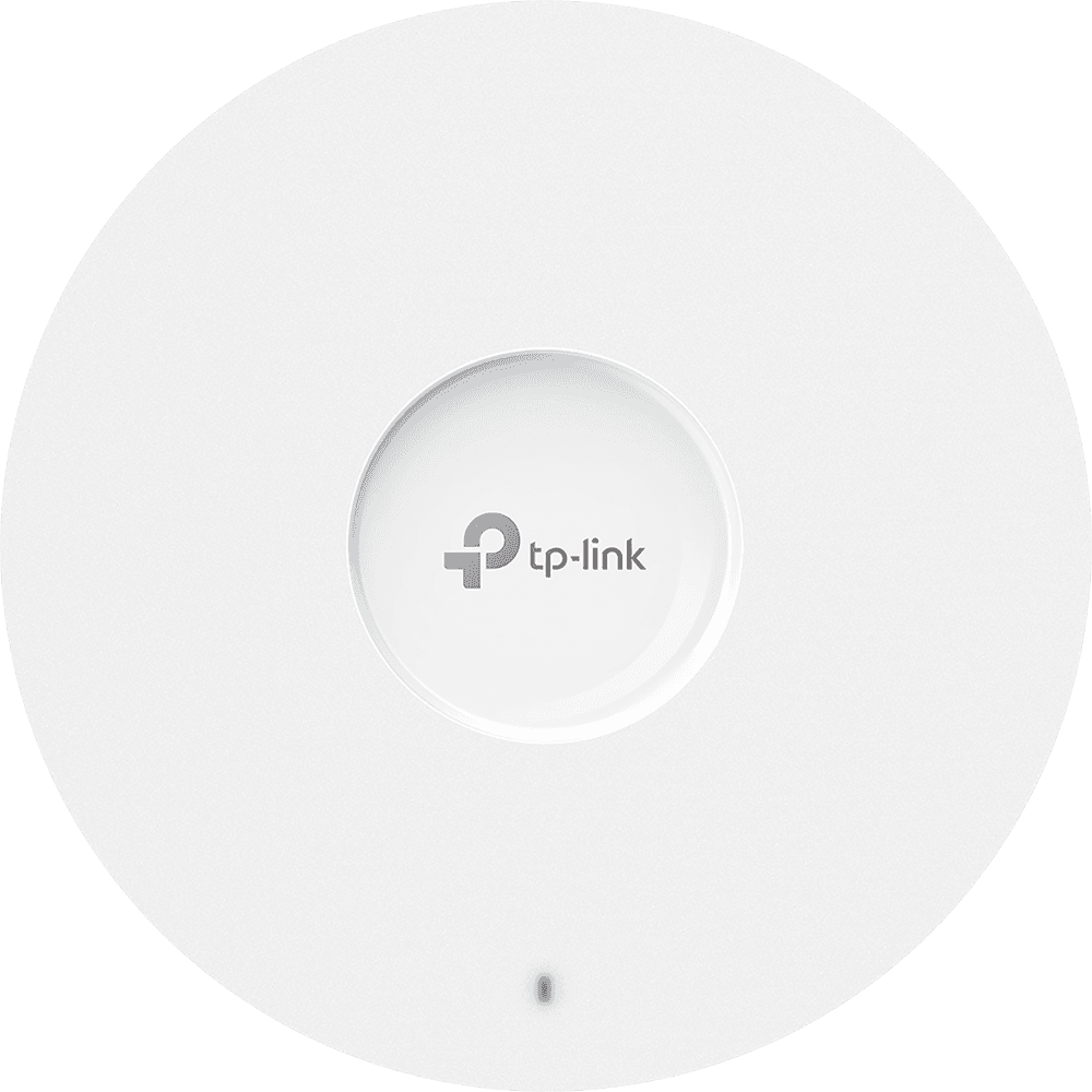 "Omada  AX6000 Ceiling Mount Dual-Band Wi-Fi 6 Access Point PORT: 1×2.5G RJ45 Port SPEED:1148Mbps at  2.4 GHz + 4804