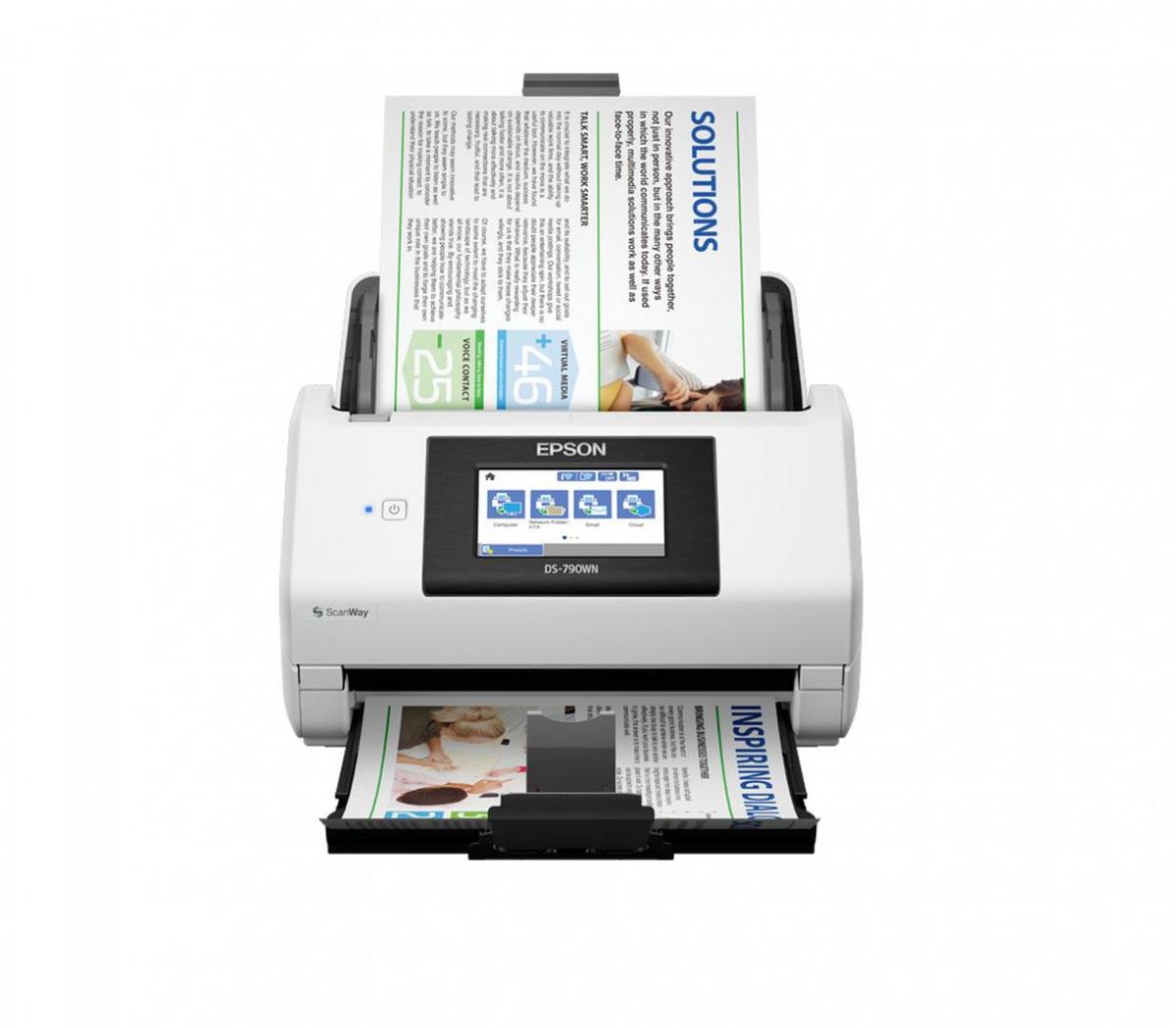 Scanner Epson WorkForce DS-790WN, A4, Duplex, Sheetfed, USB + WLAN + LAN